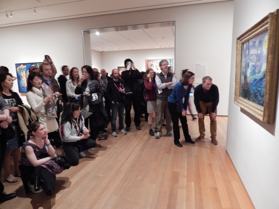 MoMA Van Gogh Starry Night Observers